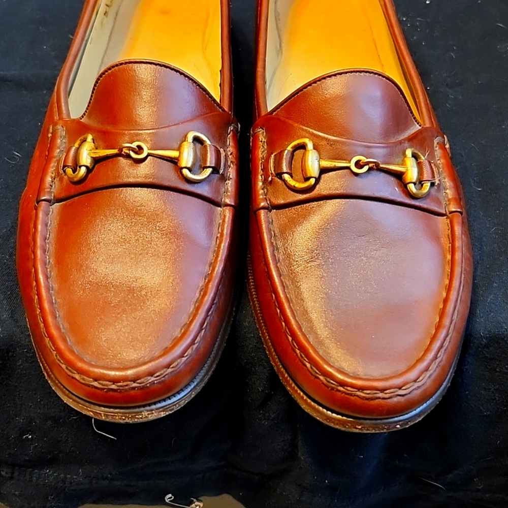 Hand made Marcos tan shoes size 11.5